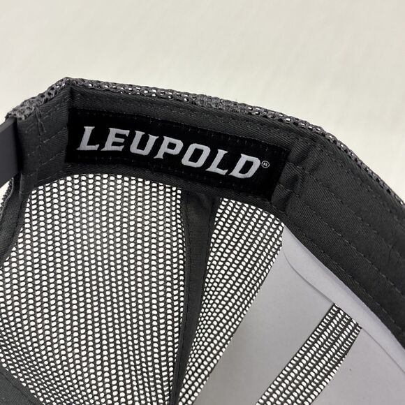 LEUPOLD Unisex Flag Mid-Profile Snap-Back Navy/Gray Trucker Hat, OSFA (179858) - Picture 6 of 6